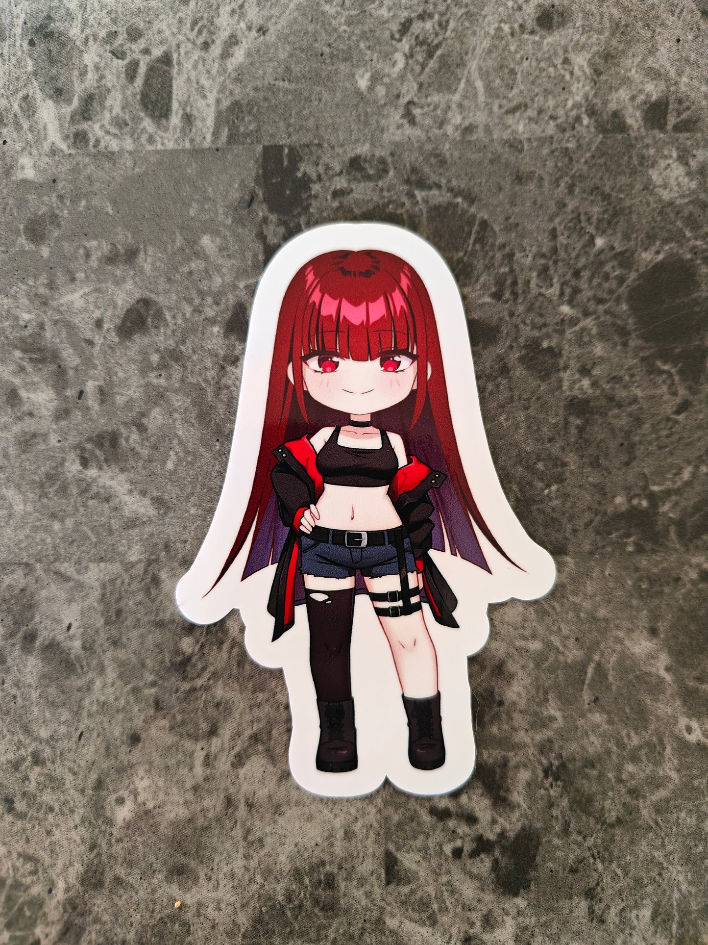 Layla Original Character Anime Sticker
