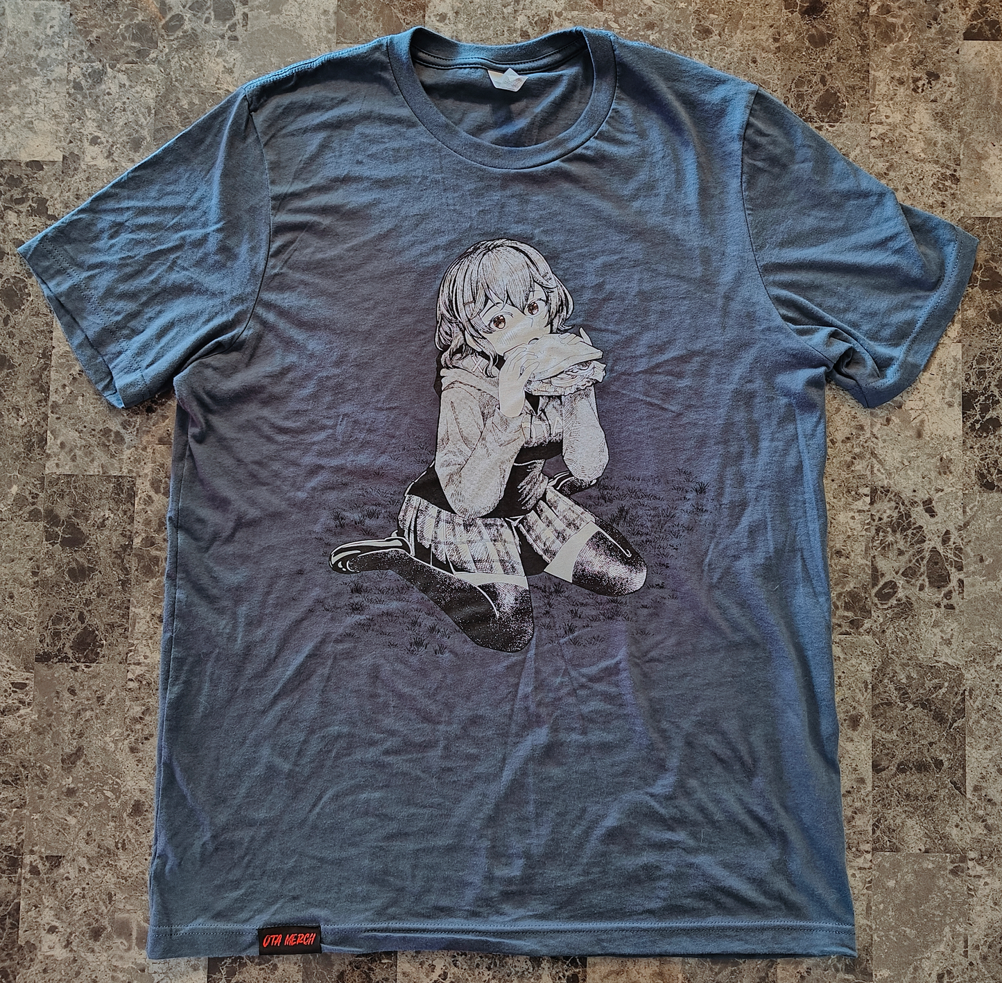 Terra Black and White Anime T-Shirt